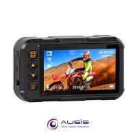 AU55 Motosikletler için Çift Kameralı ve Ekranlı Kayıt Seti